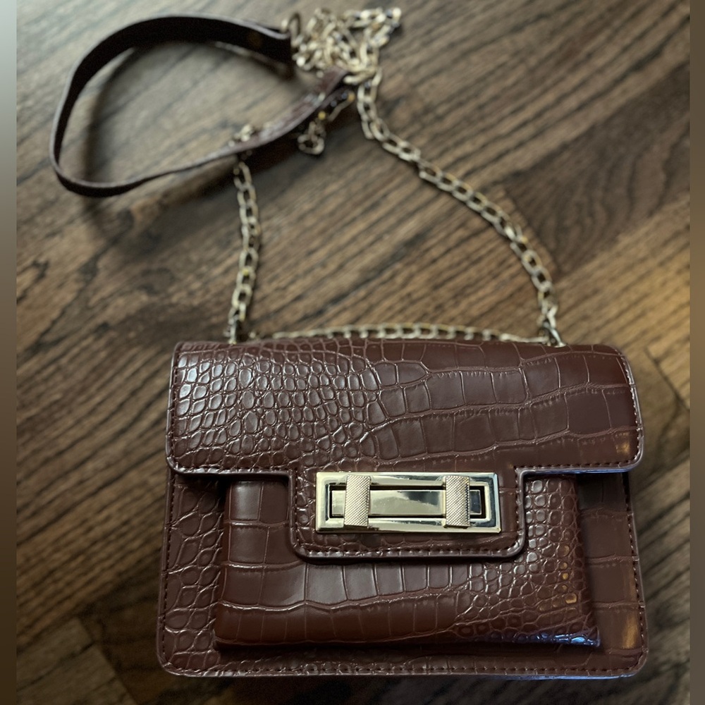 Crocodile Pattern Corssbody/Shoulder Bag